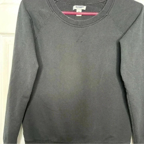 Old Navy Sweatshirt Black Size Extra Small - Picture 5 of 16